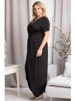 Dámské šaty LIZBONA SA622 černá - Karko Dámské šaty LIZBONA SA622 černá - Karko