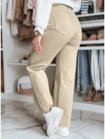 Dámské džínové kalhoty LUXEFLOW beige FashionStreet UY2364