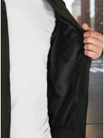 Pánská přechodná bunda bomber zelená FashionStreet TX5024