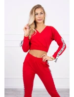 Sada s ozdobnými pásky červená Sada s ozdobnými pásky červená