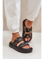 Dámské Pěnové Pantofle S Klipy Černé Ravanala