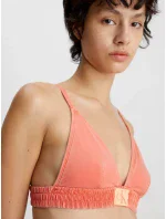 Dámský vrchní plavkový díl bikin KW0KW01974 SM9 korálová - Calvin Klein