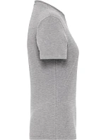 Daiber JN 1801 Dámské pracovní tričko z bio bavlny - Solid 02.1801 grey heather