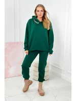 Izolovaná souprava s výšivkou Los Angeles zelený Izolovaná souprava s výšivkou Los Angeles zelený