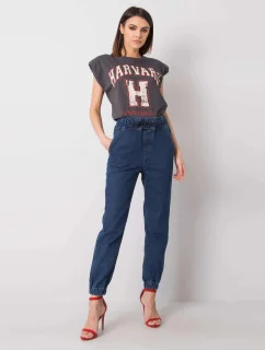 Dámské džíny s vysokým pasem 2882 - RUE PARIS