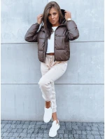 Dámská prošívaná bunda KHALEESI hnědá FashionStreet TY3877