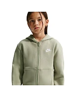 Dětská mikina Nike Sportswear Club Fleece Light Green FD3004 304 Dětská mikina Nike Sportswear Club Fleece Light Green FD3004 304