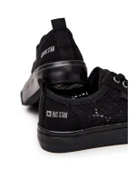 Openwork Sneakers Big Star JJ374011 Black Openwork Sneakers Big Star JJ374011 Black