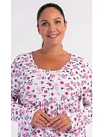 Dámská noční košile s dlouhým rukávem Lydie