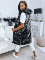 Dámská prošívaná oboustranná vesta MARIET černá FashionStreet TY3157