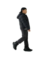 Chlapecká péřová bunda 4F M621 tmavě černá 4FJWAW25TDJAM621 20S