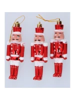 PŘÍVĚSEK LOUSKÁČEK NA OŘECHY 3 KS