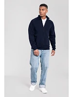 Fruit of the Loom Iconic Premium Sweat Jacket Mikina z těžké bavlny 16.2290 deep navy