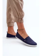 Dámské námořnické slip-on tenisky modré Adrancia