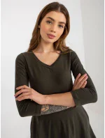 Dámské šaty EM SK HW/20 309 šaty.11P khaki - FPrice