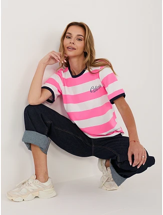 Tričko IT TS 22533.55 fluo růžová