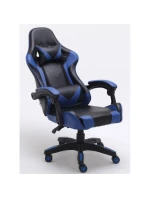 OTOČNÁ HERNÍ ŽIDLE REMUS MODRÁ