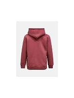 Dámská mikina PEAK PERFORMANCE W Original Small Logo Hood, červená