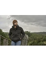 Tee Jays TJ 9124 Fleecová bunda s kapucí "Mountain" 18.9124 asphalt/black