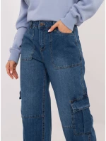 Džínové kalhoty D80016BD62458M294 modré