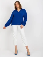 Dámská košile LK KS 509032.88P tmavě modrá - FPrice Dámská košile LK KS 509032.88P tmavě modrá - FPrice