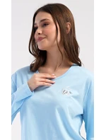 Dámské pyžamo kapri Srdce Dámské pyžamo kapri Srdce