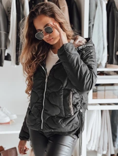 FashionStreet dámská černá bunda TY4240
