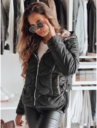 FashionStreet dámská černá bunda TY4240