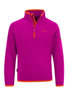 Trollkids Dětská mikina Nordland Half Zip Jr 707-200