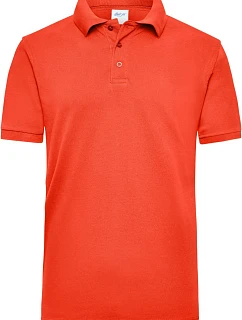 Daiber JN 801 Pánské pracovní piqué polo z těžké bavlny 02.0801 spicy orange