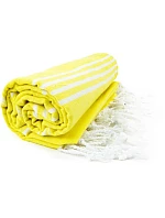 The One Towelling Hamam Sultan Hamam ručník "Sultan" 48.1019 yellow/white The One Towelling Hamam Sultan Hamam ručník "Sultan" 48.1019 yellow/white