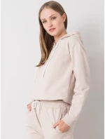 Halenka D10043O02713A světle béžová Halenka D10043O02713A světle béžová