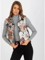 Dámská vesta RV KZ 11445.98P béžová Dámská vesta RV KZ 11445.98P béžová