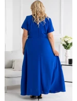 Dámské šaty Fiomena chrpové - Karko Dámské šaty Fiomena chrpové - Karko