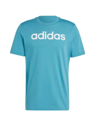 Tričko adidas Essentials Single Jersey Linear s vyšitým logem M IJ8655 Tričko adidas Essentials Single Jersey Linear s vyšitým logem M IJ8655