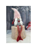 DÁMA TRPASLÍK S HUŇATÝM KLOBOUKEM 45+36CM