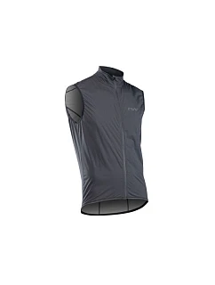 Cyklistická vesta NORTHWAVE Rainskin Vest, tmavě šedá