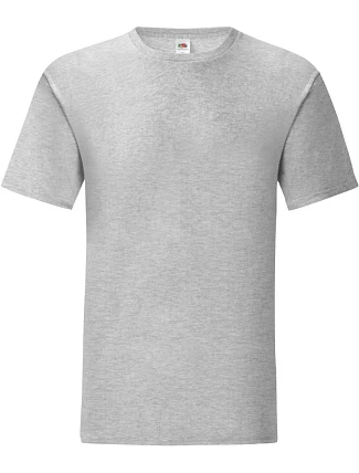 Fruit of the Loom Iconic 150 T Pánské tričko 16.1430 heather grey