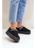 Sněhule S Dekorativním Vyšíváním Černé Selithria Sněhule S Dekorativním Vyšíváním Černé Selithria