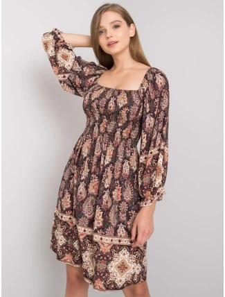 TW SK BI H3748 šaty.22X tmavě hnědá TW SK BI H3748 šaty.22X tmavě hnědá