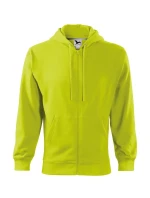 Trendy Zipper mikina pánská limetková Trendy Zipper mikina pánská limetková