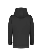 Hooded Sweat Jacket Washable 60°C mikina unisex tmavě šedá