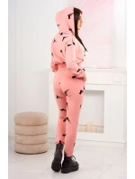 Sada s potiskem pistole meruňková