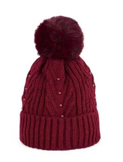 Pearl Charm Červená čepice - Art of Polo