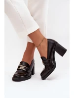 Polobotky na podpatku  model 217841 Step in style