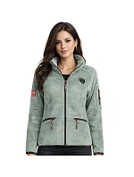 Geographical Norway Dámský fleece Tisaline Almond Green Db Lady 047-1 Almond green (WZ7987F/GN-ALMOND GREEN)