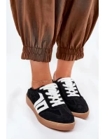 Tenisky Sportovní Obuv Semišová Vinceza 79517 Černé