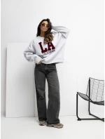 Mikina RV BL A1035.13 světle šedá