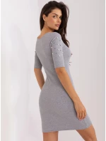 Dámské šaty EM SK HS 20 252.73 Šedá - FPrice Dámské šaty EM SK HS 20 252.73 Šedá - FPrice