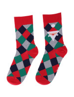 Pánské sváteční vzorované ponožky